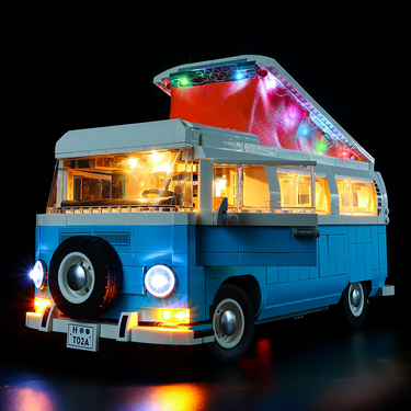 Lego Volkswagen T2 Camper Van 10279 light kit